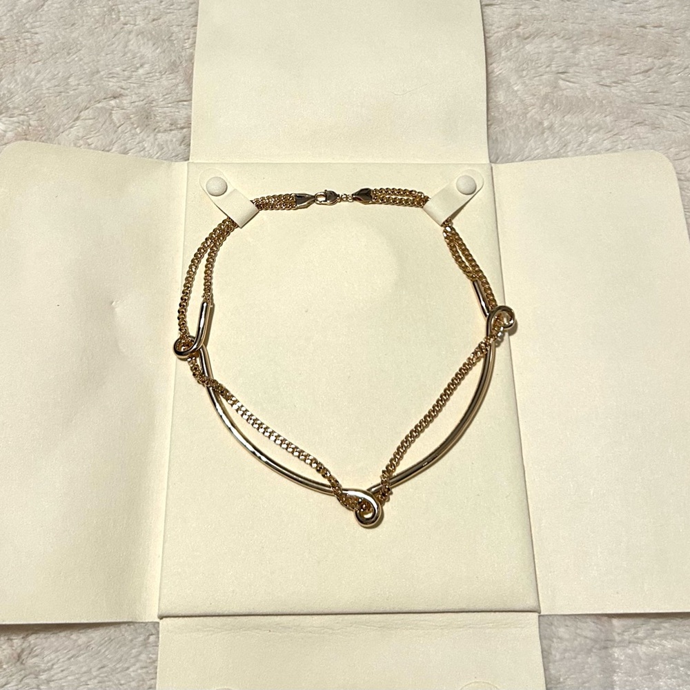 NWT Lili Claspe Jewelry Devin Collar Necklace $215 curr seas amazing deal - Picture 4 of 8